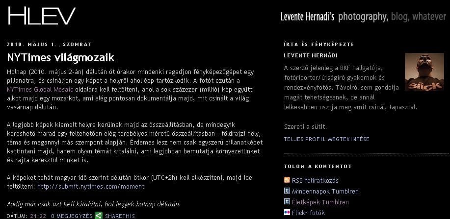 Előveszi-e az egész világ a fényképezőgépét?