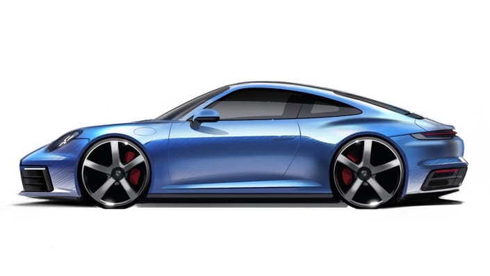 Így kell profin Porschét rajzolni 6 lépésben