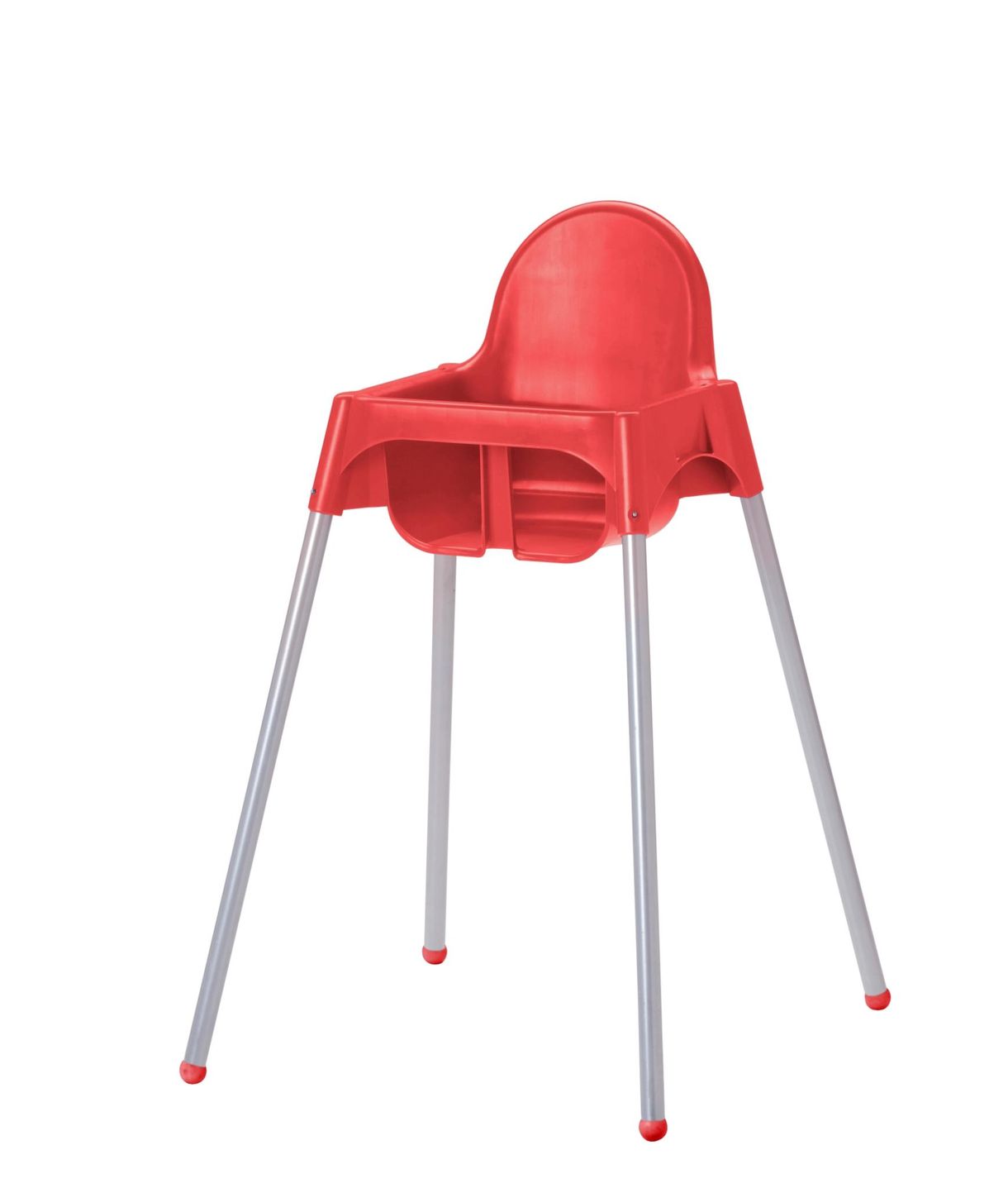Kieshet a gyerek az IKEA-s etetőszékből