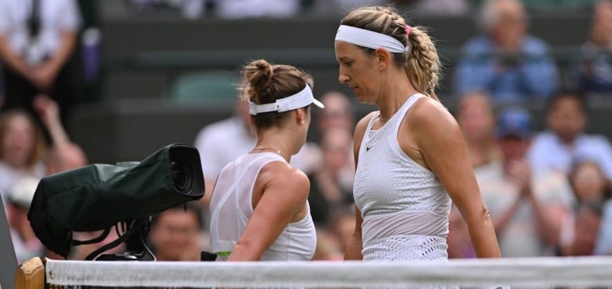 Ukrán teniszező ellen bukott meccset a fehérorosz Azarenka, kifütyülték a szurkolók