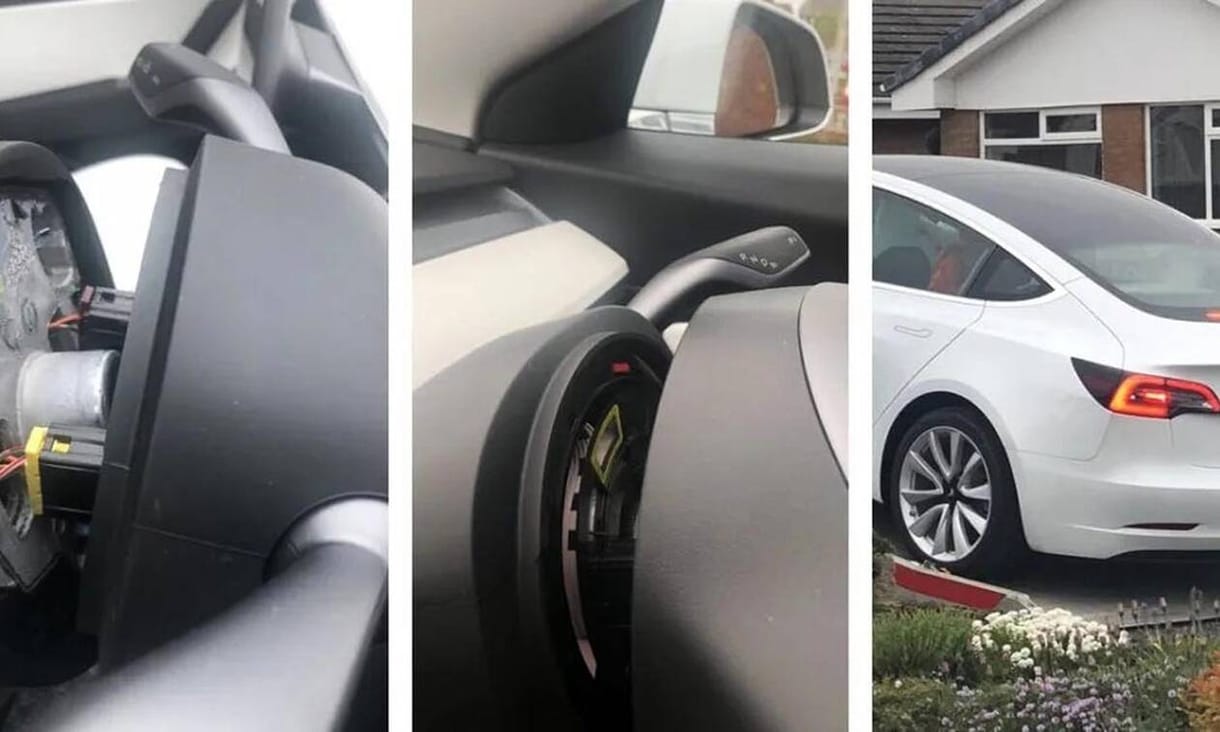 Kicsit több mint szépséghiba – kezében maradt a kormány a Tesla-tulajnak