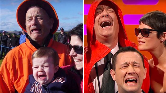 Tom Hanks zseniálisan csapta le a Bill Murray-vitát – videó