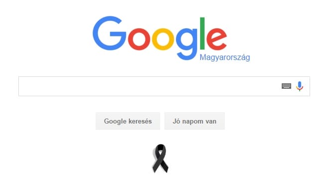 A Google is a párizsi terrortámadás áldozataira emlékezik