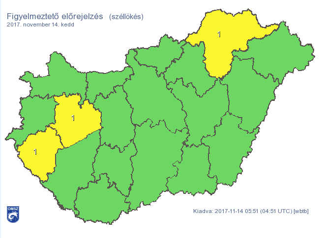 Délig kell csak kibírni az erős szelet