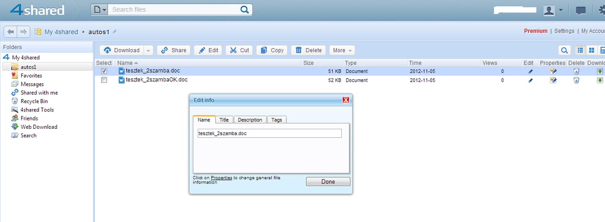 15 GB-nyi online tárhely ingyen