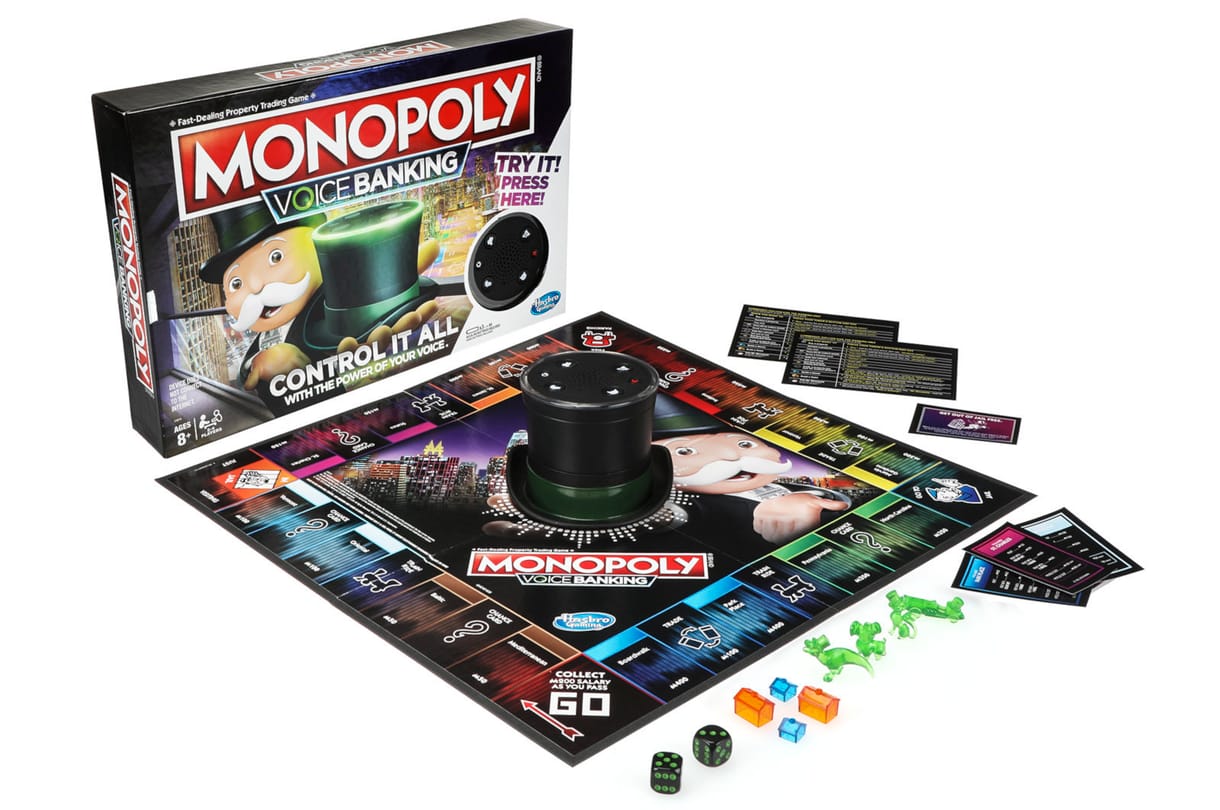 Itt az új Monopoly társasjáték, ez már ért a kimondott szavakból