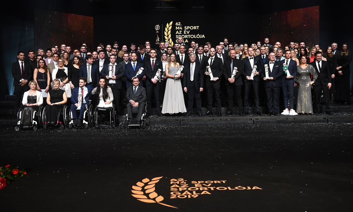 A „Piros volt a paradicsom” című nóta szólt az Év Sportolója ünnepélyes díjátadóján