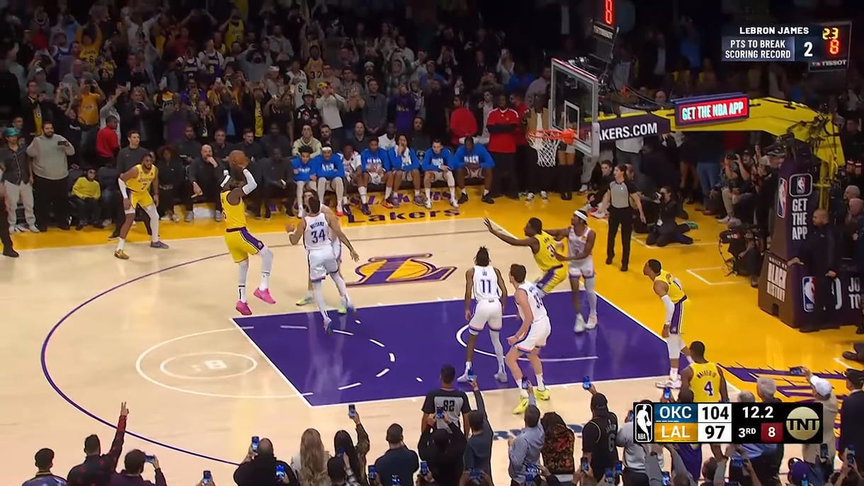 LeBron James lett minden idők legtöbb pontot dobó játékosa az NBA-ben – videó