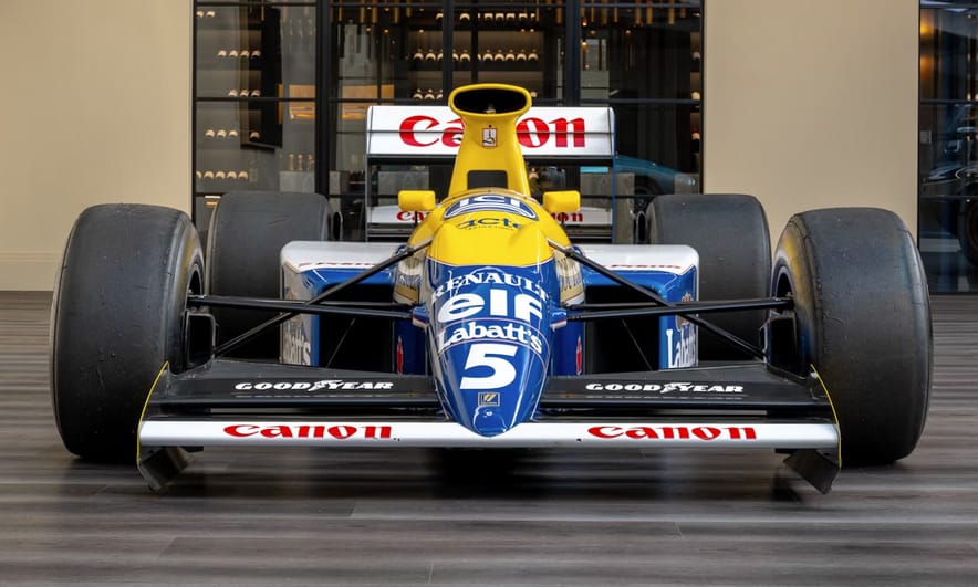 Eladó a 33 éve magyar F1-futamot nyert legendás Williams-versenyautó