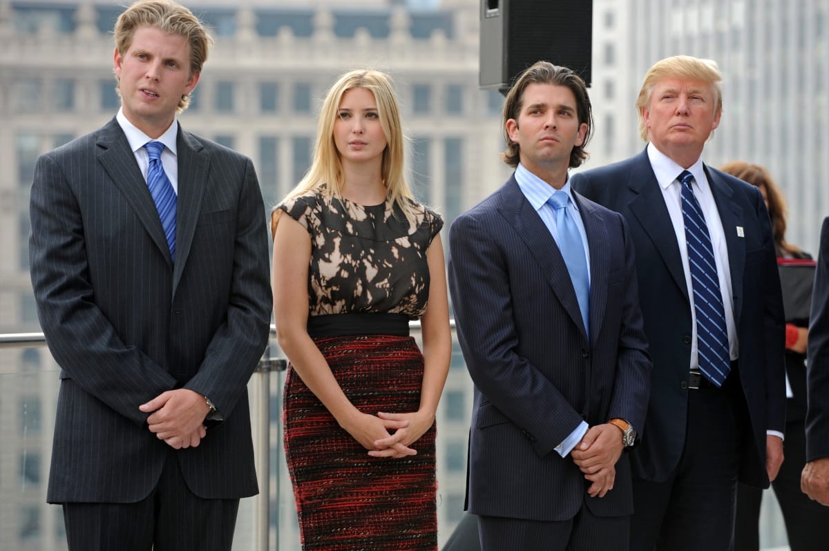 Trump fia köp a papa 