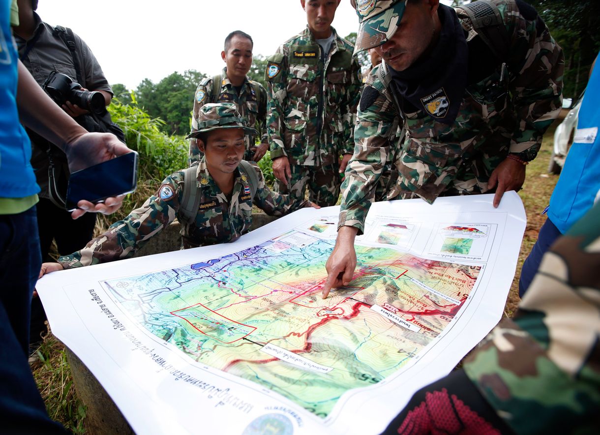Nyugtatót kaptak a mentéshez a thai barlangban rekedt gyerekek