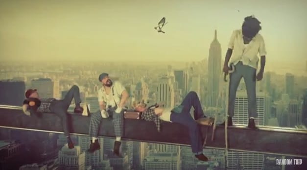 Hiphop osztaggal támad legújabb klipjében a Random Trip