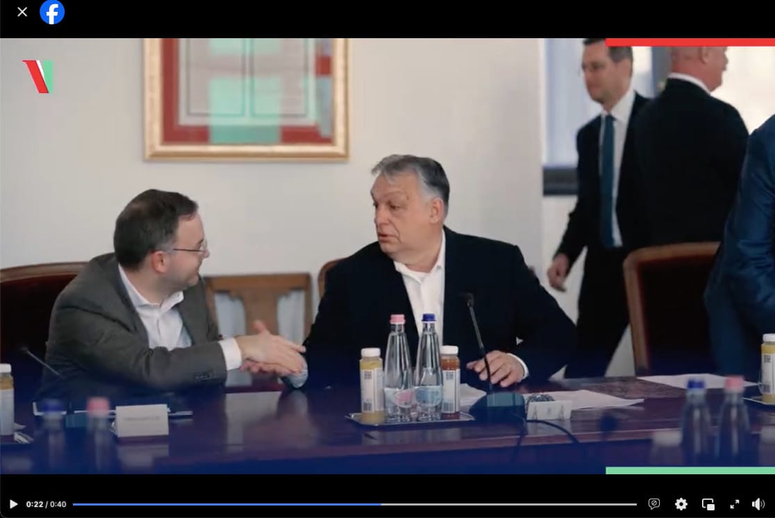 Orbán videót posztolt, de a miniszterelnök nem, csak a hegedű szólal meg