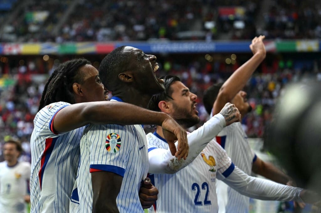 A 85. percben szereztek vezetést a franciák, Franciaország–Belgium 1–0