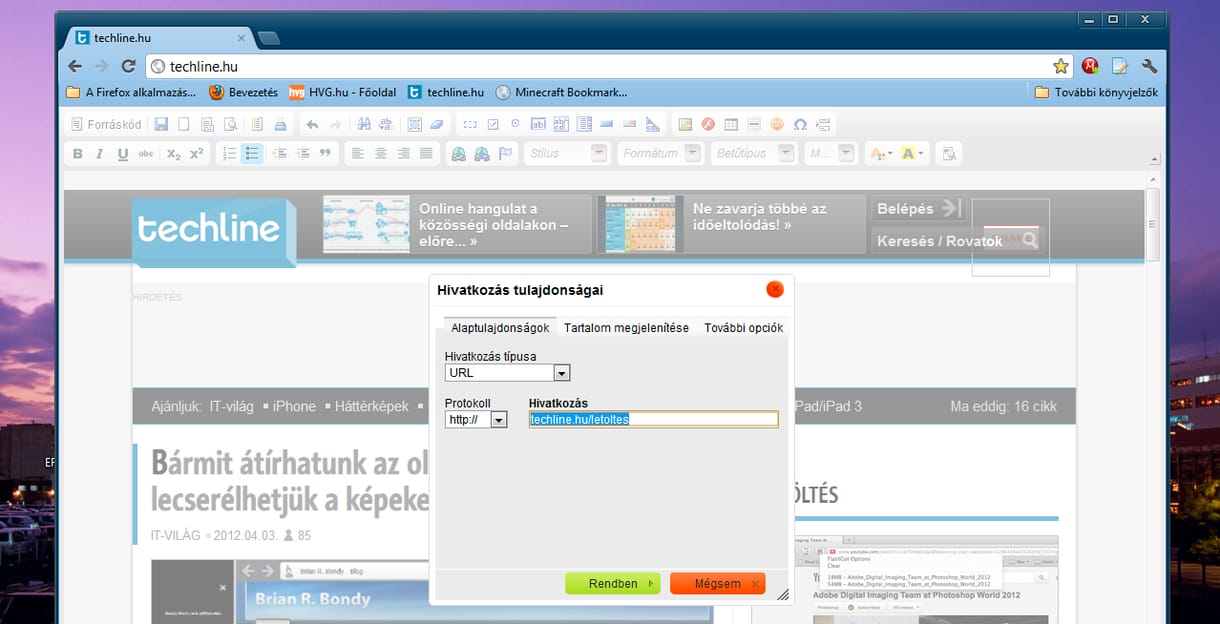 Ügyes webszerkesztő a működő weboldalak átszerkesztéséhez [videó]