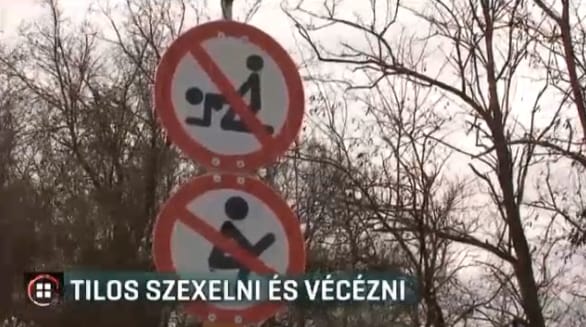 Fura tiltótáblák jelentek meg egy Zala megyei tanyára vezető úton