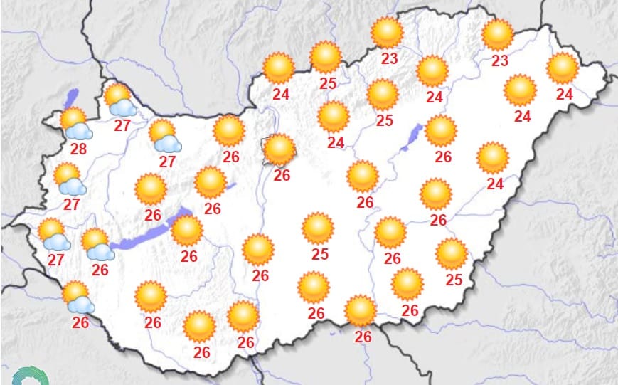 Kedden is otthon hagyhatja az esernyőt