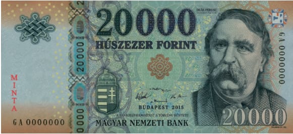 Jön az új színű húszezres