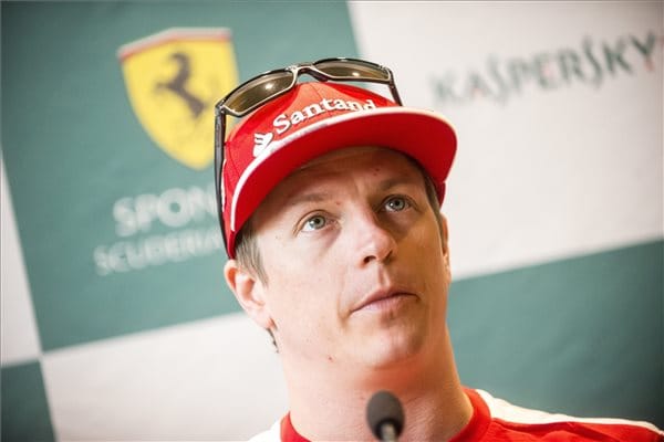 Kimi Räikkönen is megérkezett Budapestre