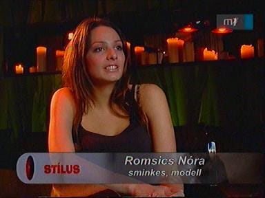 Meghalt a magyar modell, Romsics Nóra