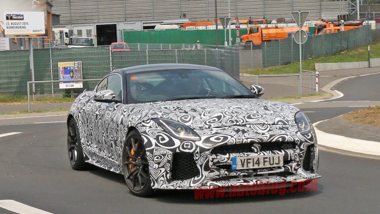 Kémfotók: Ez lesz a Jaguar F-Type legdurvább változata?