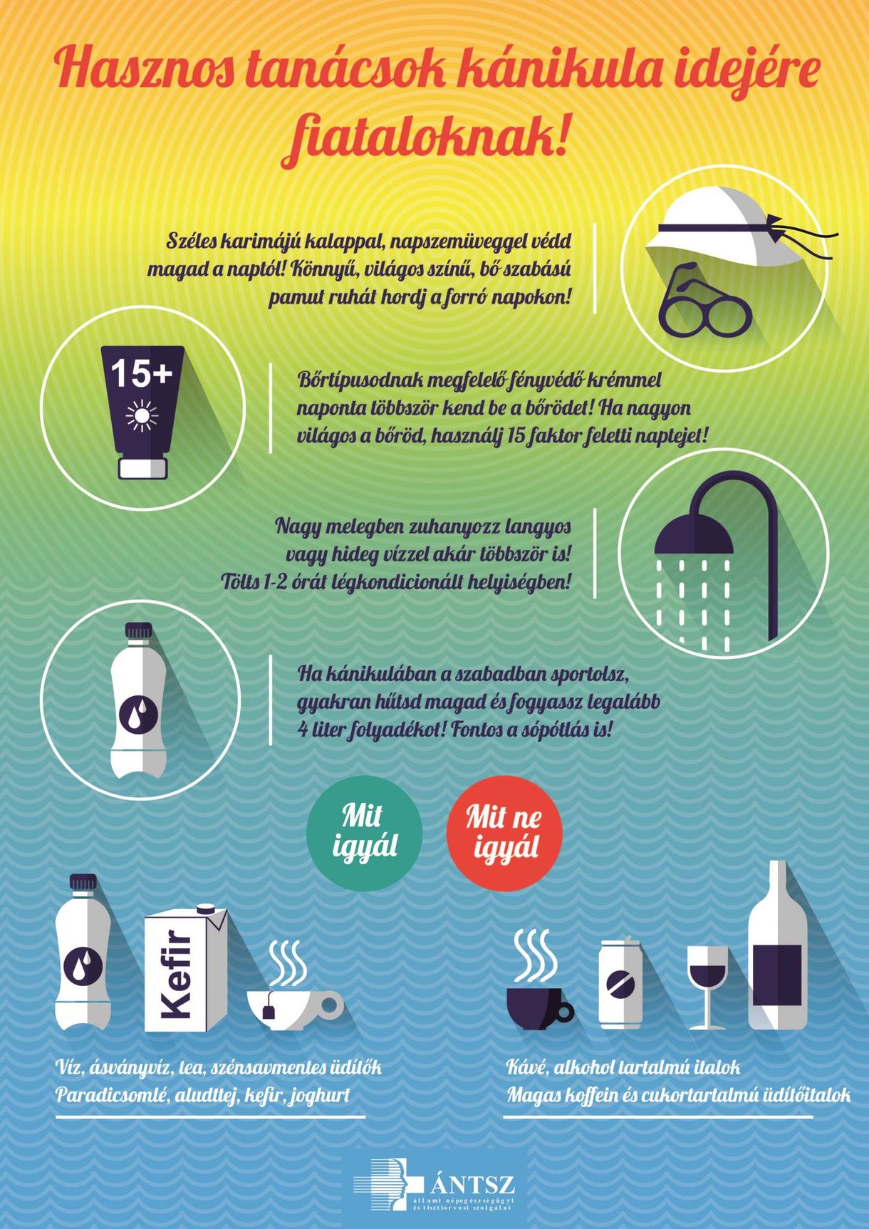 Ki nem találná, víz mellett mit kell inni a hőségben - ÁNTSZ-tippek
