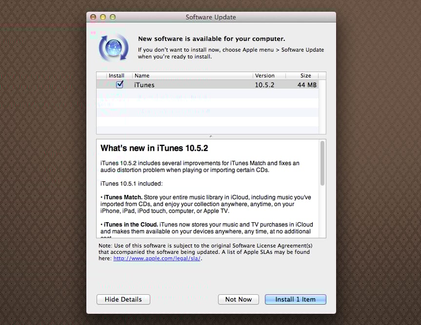 Letölthető az iTunes 10.1.2
