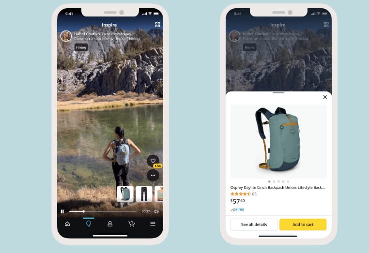Csinált az Amazon egy TikTok-Instagram hibridet