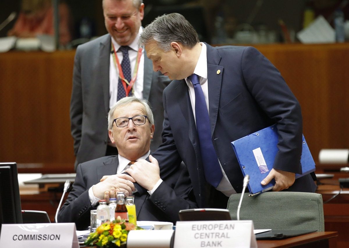 Juncker: Orbán le akart győzni, de nem sikerült