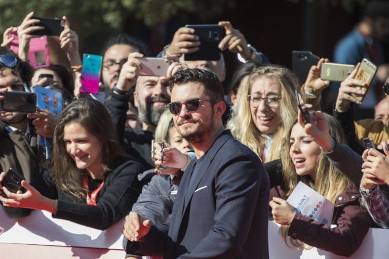 Orlando Bloom a darab közepén ordított rá az egyik nézőre: 
