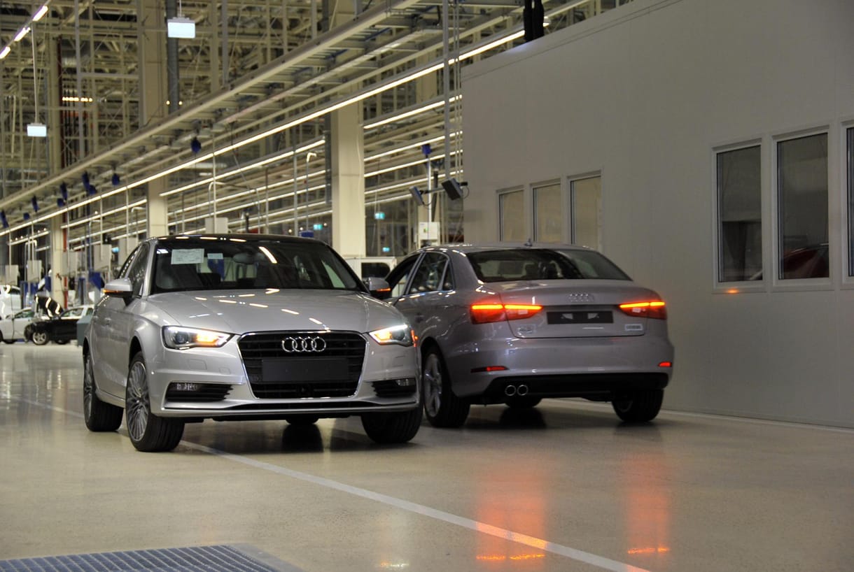 Itt készül az új magyar Audi – képek