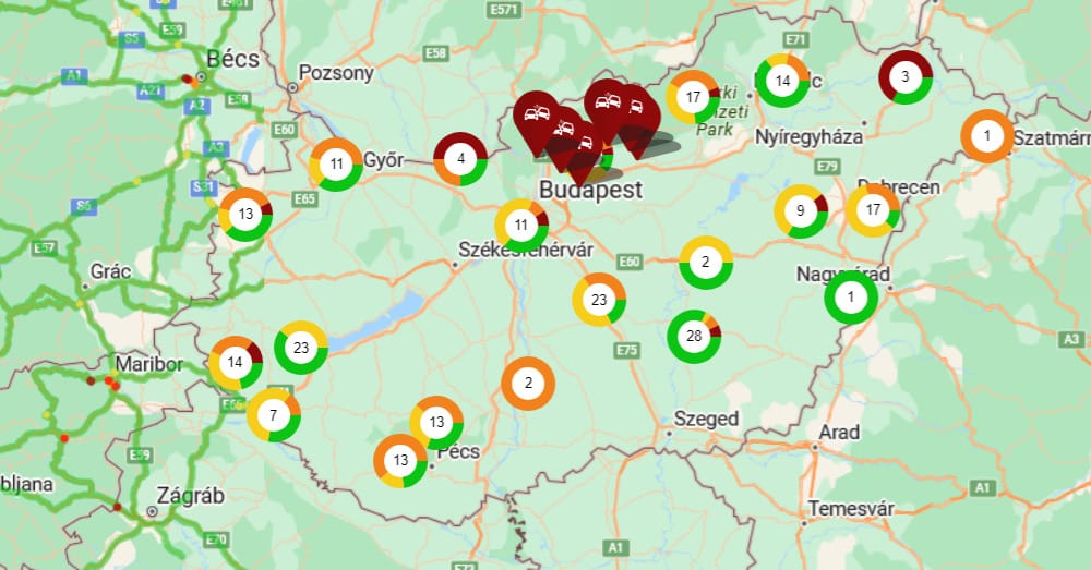Nagyon sok baleset volt szombat este