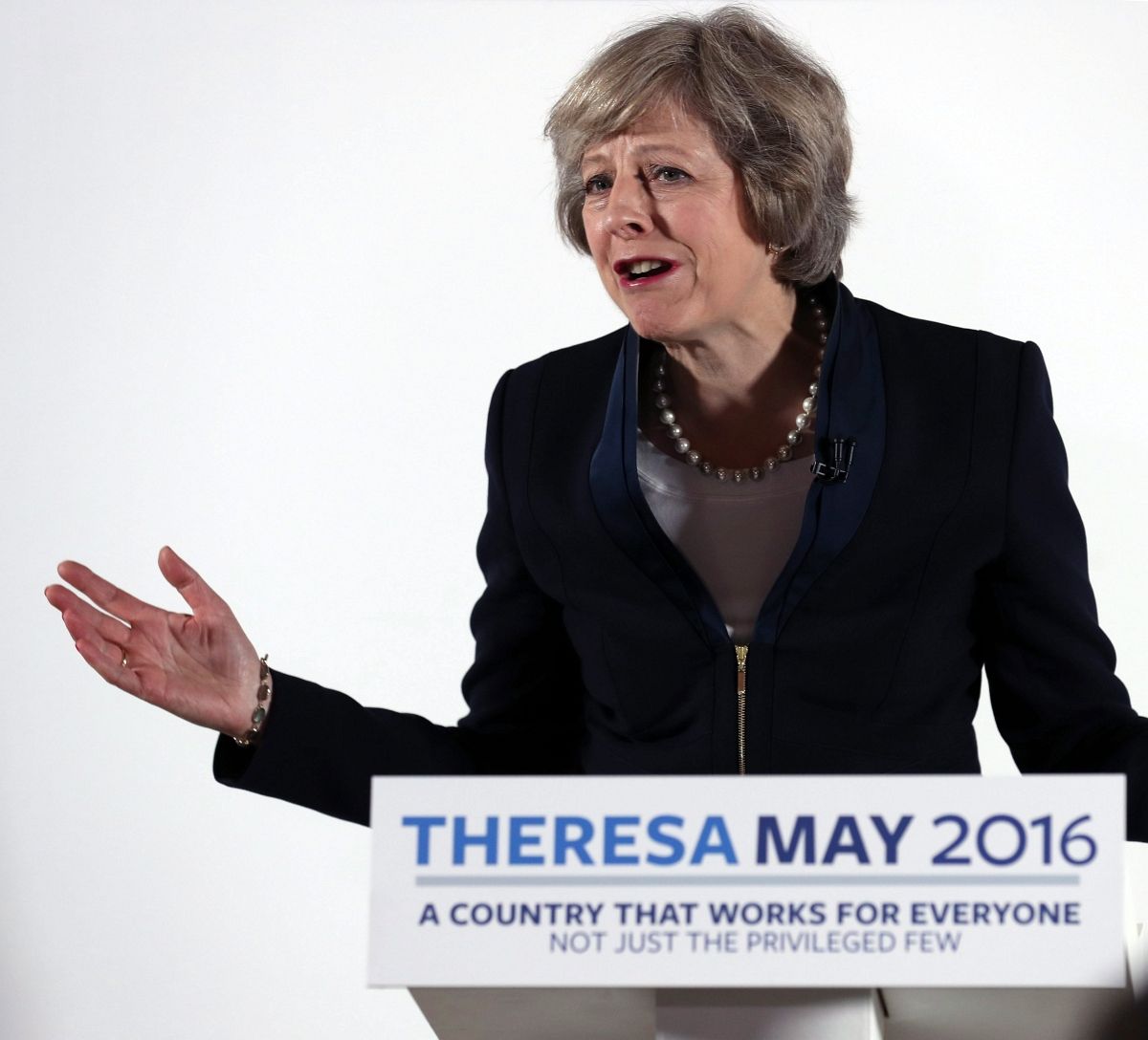 Theresa May Nagy-Britannia miniszterelnöke