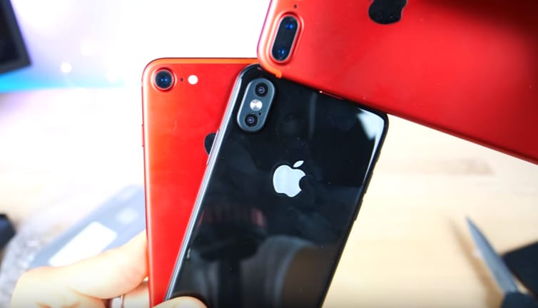 Nézze meg: ilyen az iPhone 8 az iPhone 7 mellett
