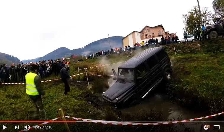 Ukrajnában nem jár kímélet a Mercedes-AMG G-osztálynak sem