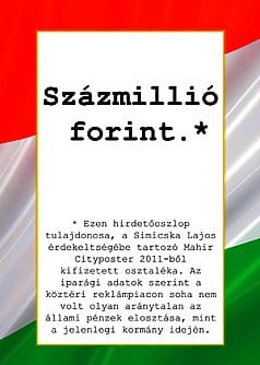 Cenzúra az ARC-on: nem tetszett a plakát a Simicska-cégnek