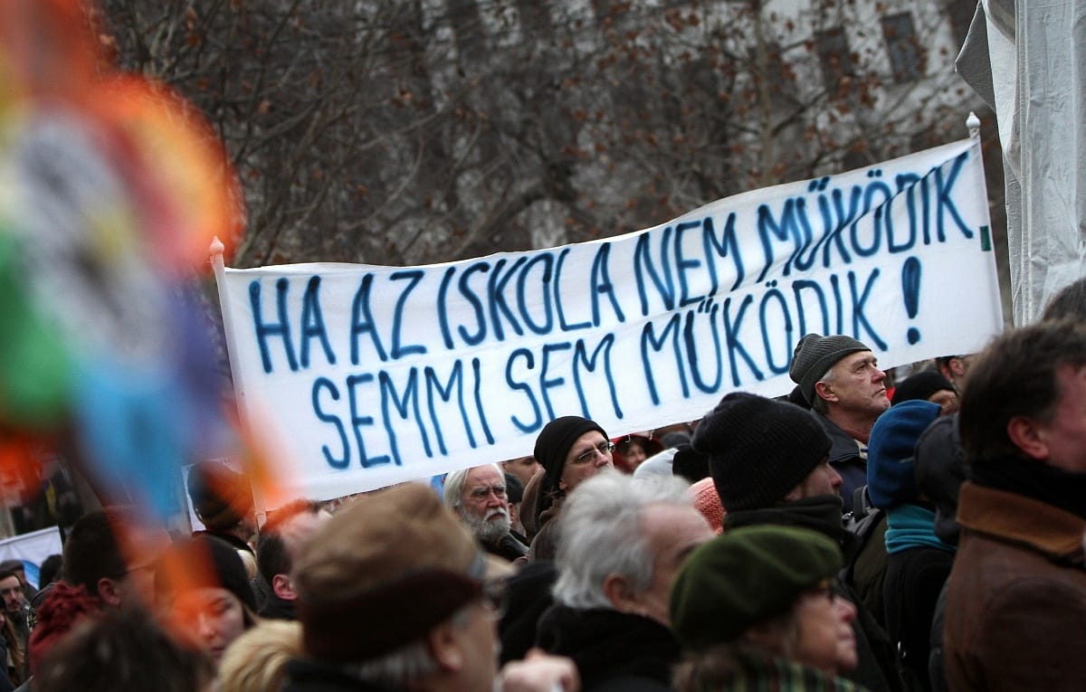 Az egyre dühösebb Tanítanék Mozgalom újabb tüntetésre hív