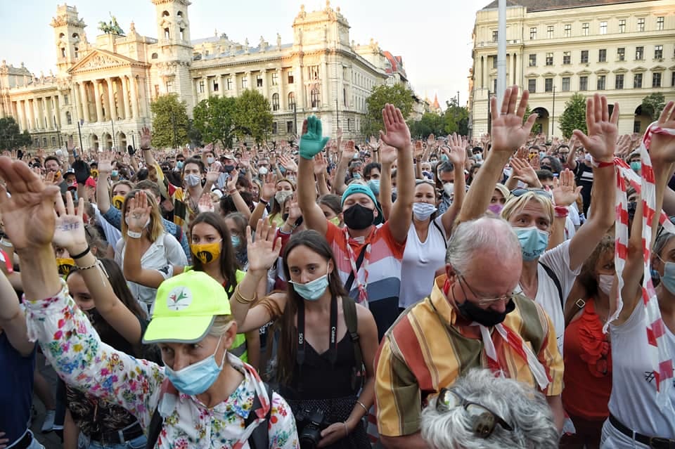 Reagált a Színművészeti kuratóriuma a tüntetésre: Nem kellenek a politikai szólamok