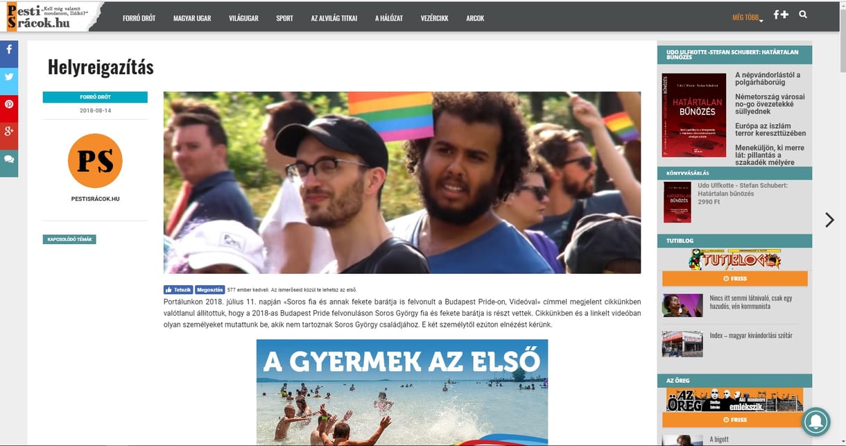 A Fidesz-média lejárató kampányüzeneteiről mondta ki a bíróság, hogy nem igazak