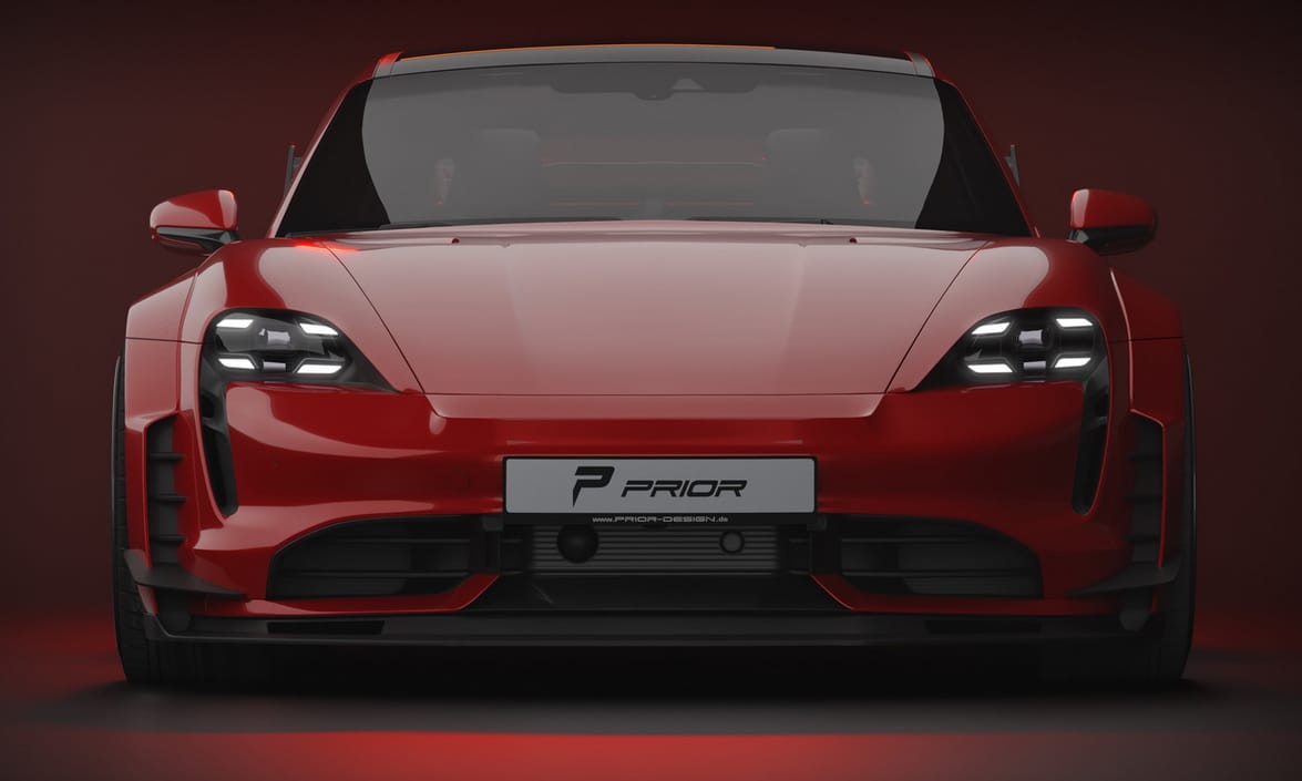 A 761 lóerős elektromos Porsche sem kerülhette el a tuningolást