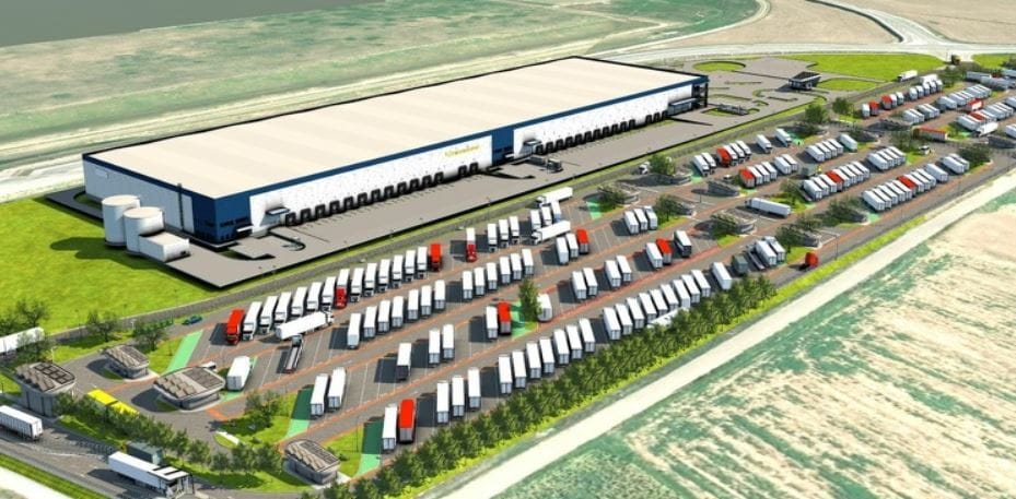 Hatalmas kamionterminál is épül a magyar BMW-gyár mellé