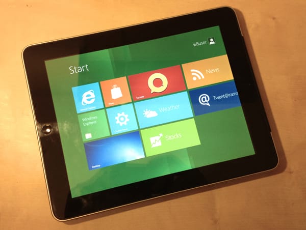 InnoVision Tablet PC THC-97: Windows az iPaden?