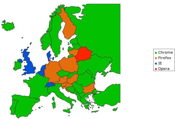 Az európai diktatúra legnépszerűbb böngészője
