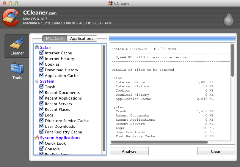 Letölthető a Ccleaner for Mac végleges változata!