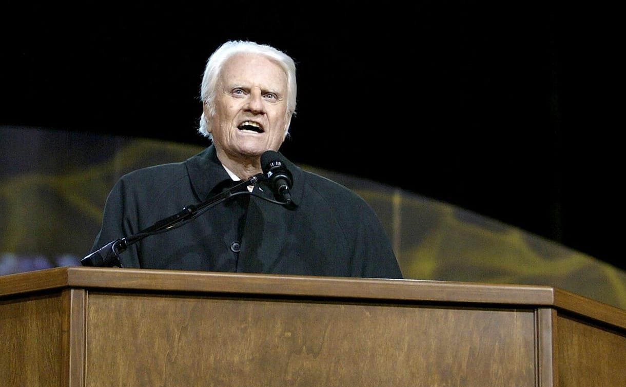 Meghalt a legendás amerikai hitszónok, Billy Graham