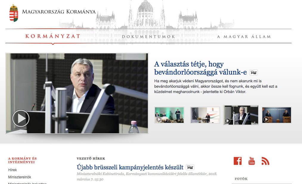 Támadás alatt lehet a kormany.hu, vagy csak félrenyomtak valamit