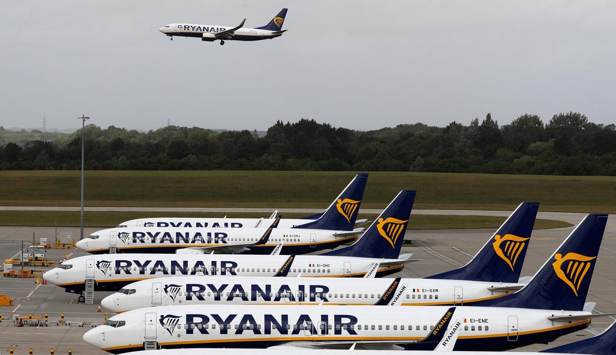 Tömegverekedés volt a Ryanair egyik járatán