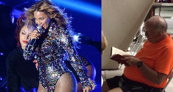 Beyoncé hiába riszálta magát, ez az ember végigolvasta a koncertet – videó