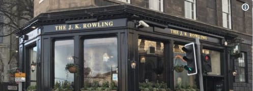 A Harry Potter-könyvek szerzőjének nevét vette fel egy kocsma
