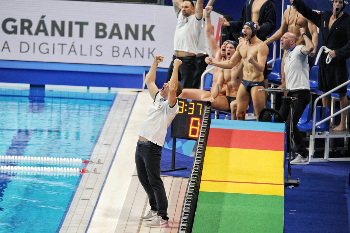 Döntős és olimpiai kvótás a magyar pólóválogatott
